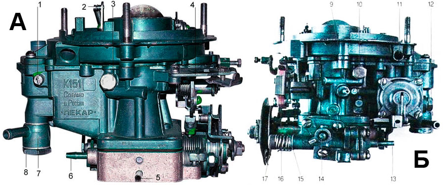 Эпхх карбюратора к 151