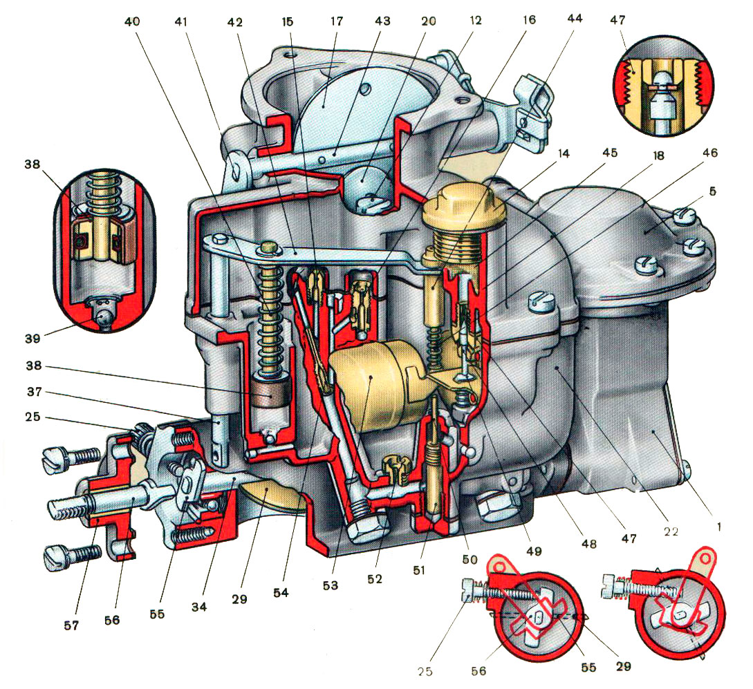 Карбюратор к88а схема