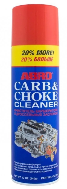 Почему стоит выбрать очиститель карбюратора абро (ABRO)