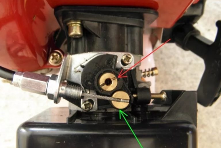 Регулировка карбюратора триммера макита