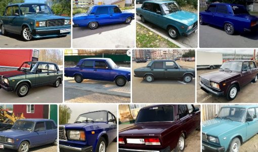 ВАЗ 2107 цвета: какие оттенки доступны