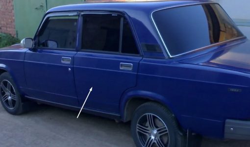 ВАЗ 2107 синяя: особенности синего цвета